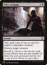 Magic: The Gathering MTG Single Price of Fame [Zendikar Rising Commander]