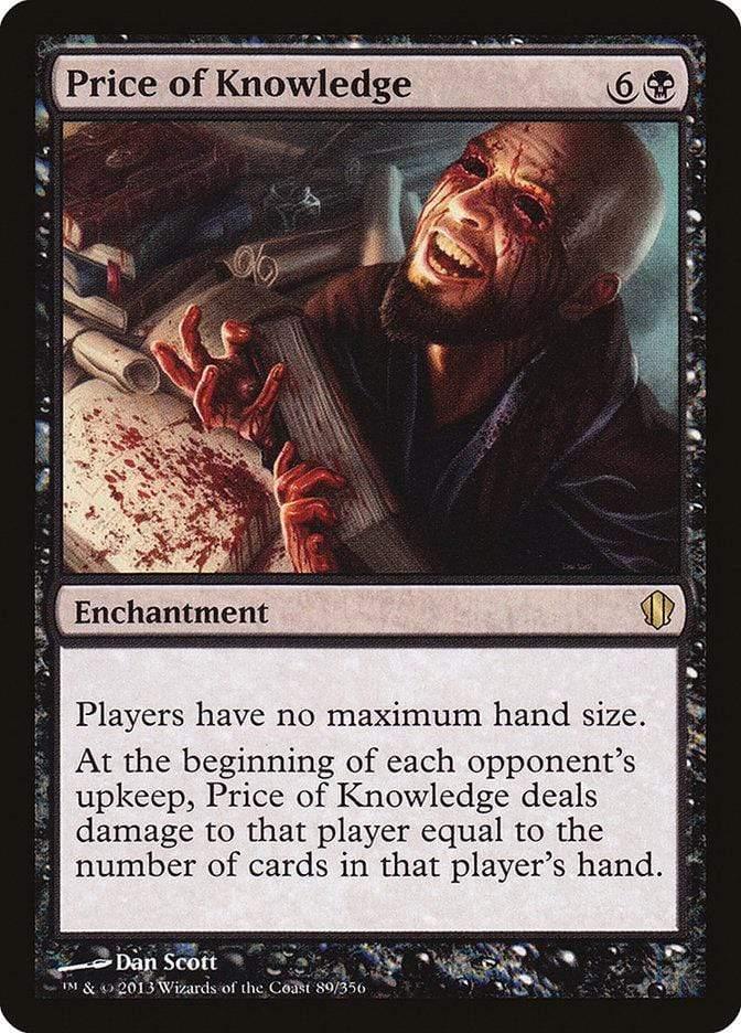 Magic: The Gathering MTG Single Price of Knowledge [Commander 2013]