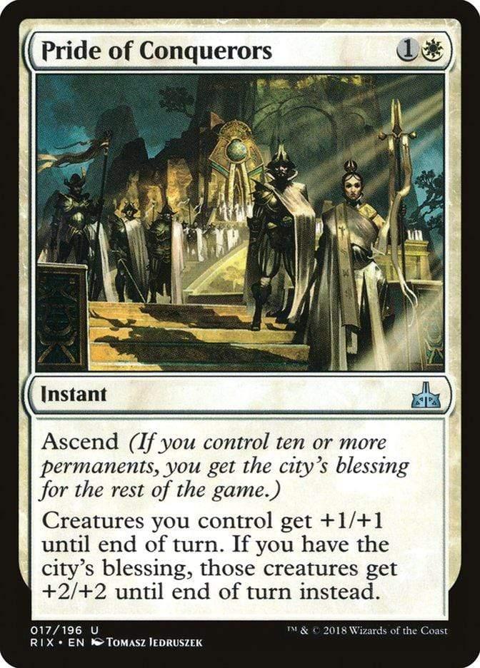 Magic: The Gathering MTG Single Pride of Conquerors [Rivals of Ixalan]