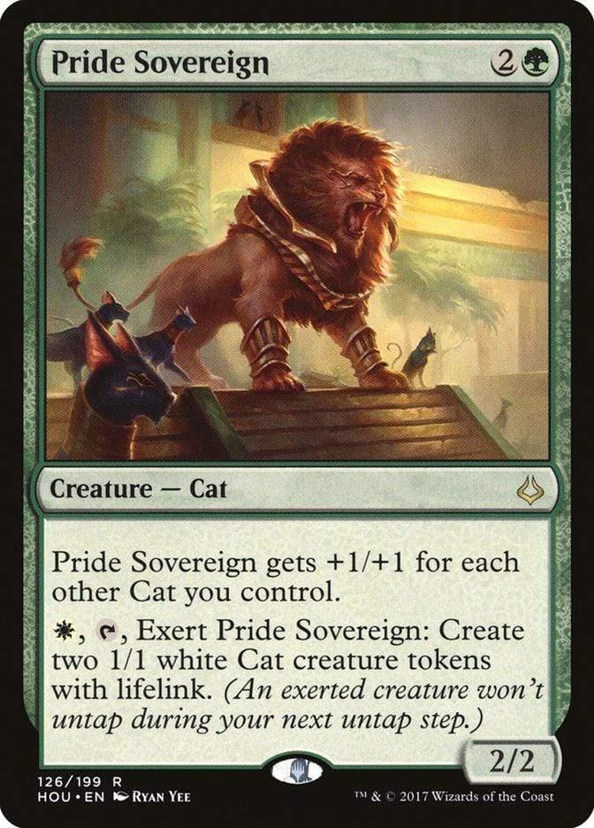 Magic: The Gathering MTG Single Pride Sovereign [Hour of Devastation]