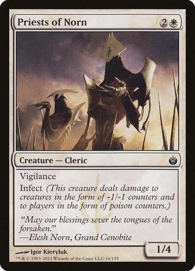 Magic: The Gathering MTG Single Priests of Norn [Mirrodin Besieged]