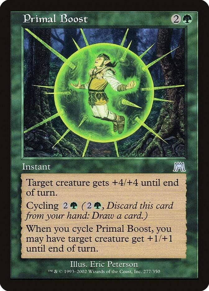 Magic: The Gathering MTG Single Primal Boost [Onslaught]