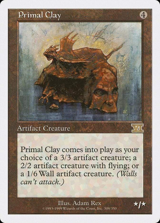 Magic: The Gathering MTG Single Primal Clay [Classic Sixth Edition]