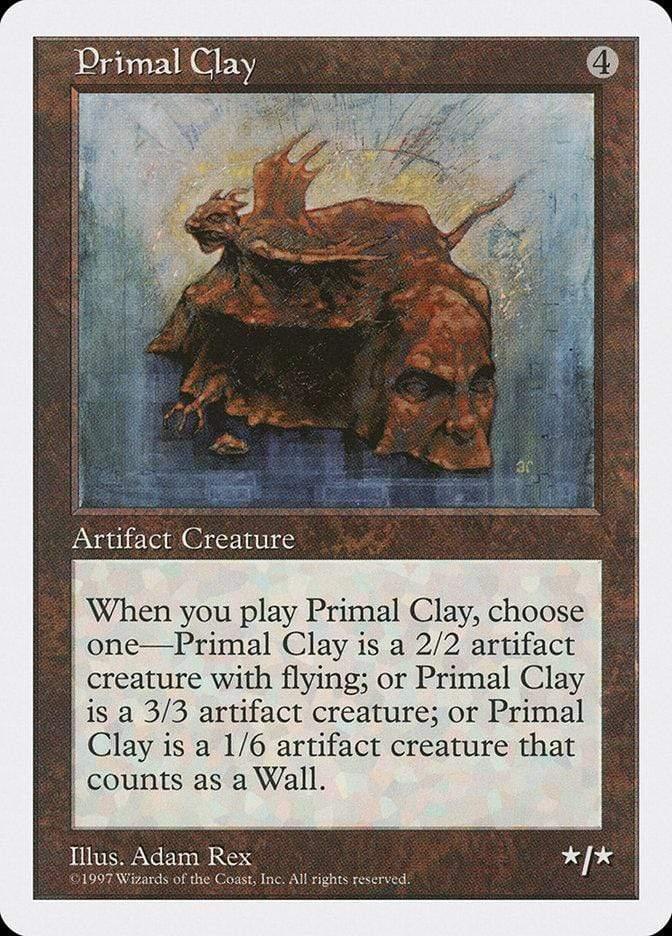 Magic: The Gathering MTG Single Primal Clay [Fifth Edition]