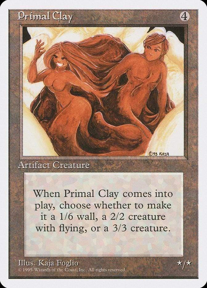 Magic: The Gathering MTG Single Primal Clay [Fourth Edition]