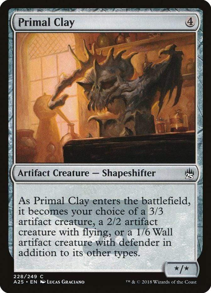 Magic: The Gathering MTG Single Primal Clay [Masters 25]
