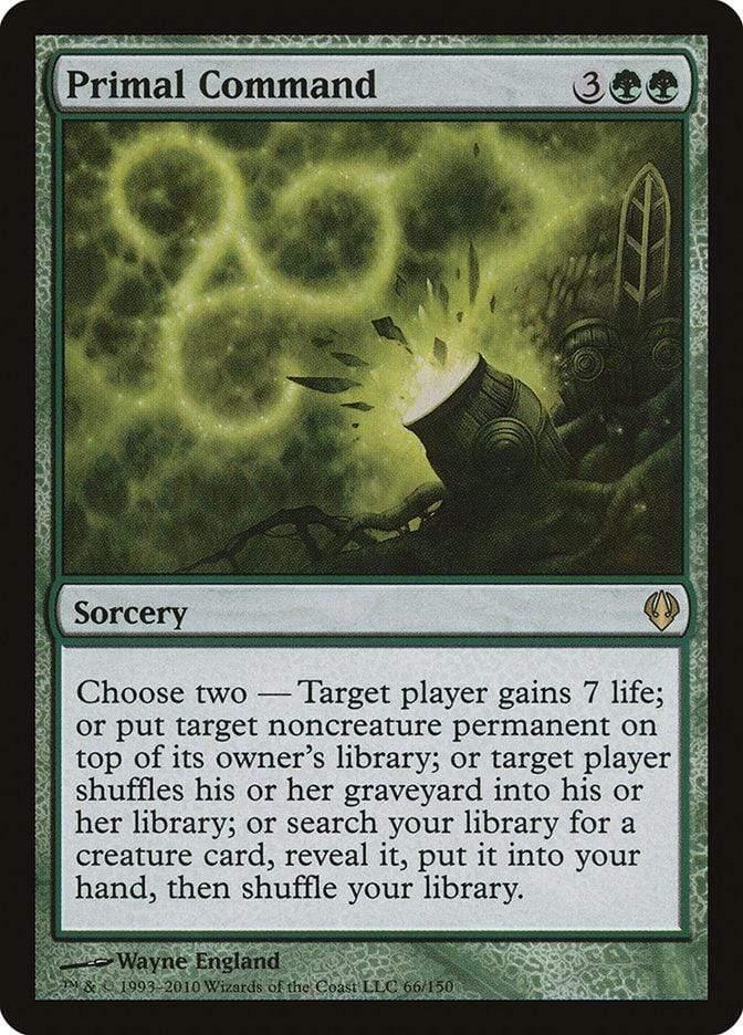 Magic: The Gathering MTG Single Primal Command [Archenemy]