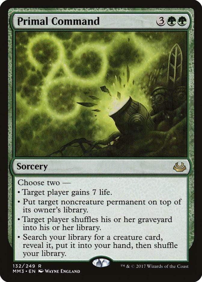 Magic: The Gathering MTG Single Primal Command [Modern Masters 2017]