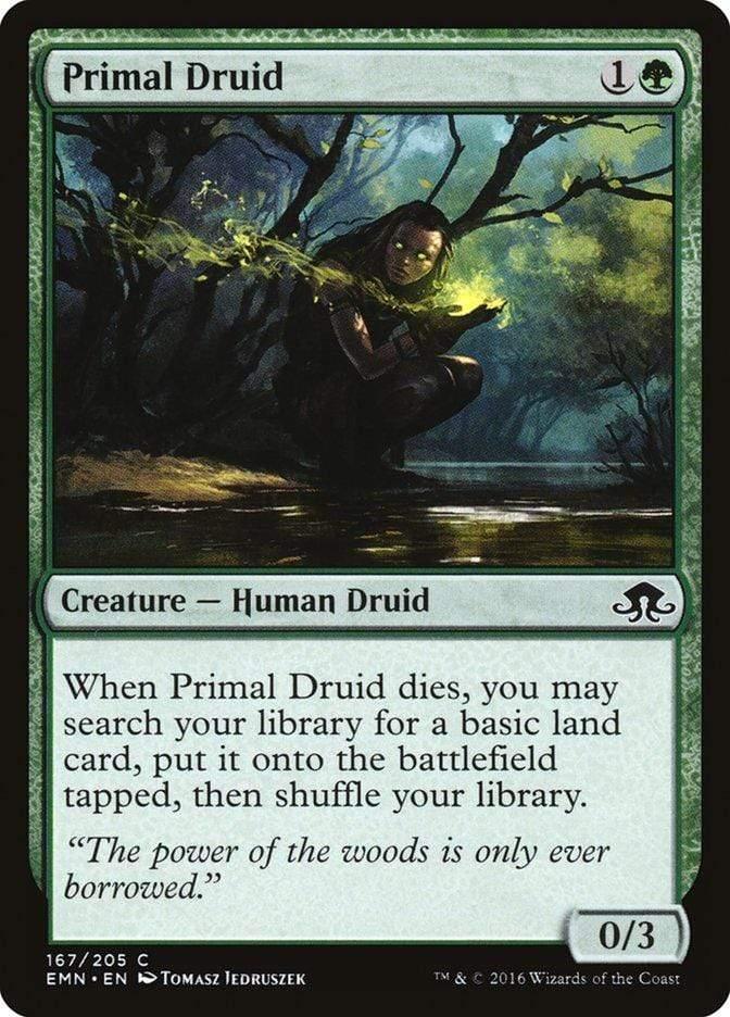 Magic: The Gathering MTG Single Primal Druid [Eldritch Moon]