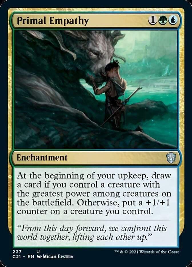 Magic: The Gathering MTG Single Primal Empathy [Commander 2021]