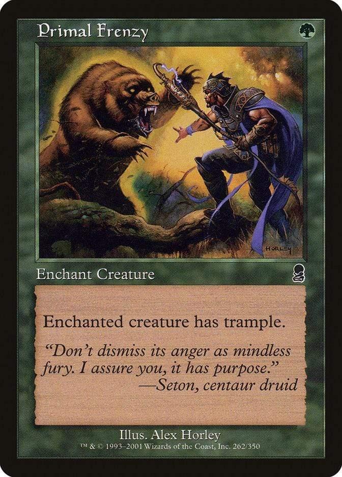 Magic: The Gathering MTG Single Primal Frenzy [Odyssey]