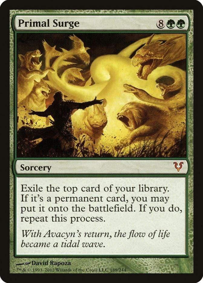 Magic: The Gathering MTG Single Primal Surge [Avacyn Restored]