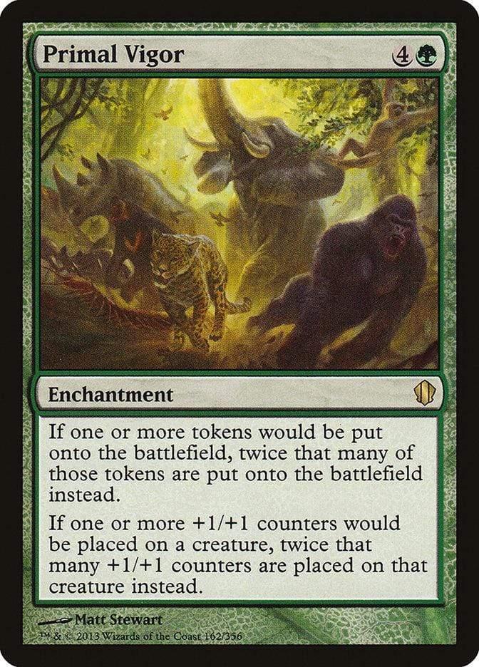 Magic: The Gathering MTG Single Primal Vigor [Commander 2013]