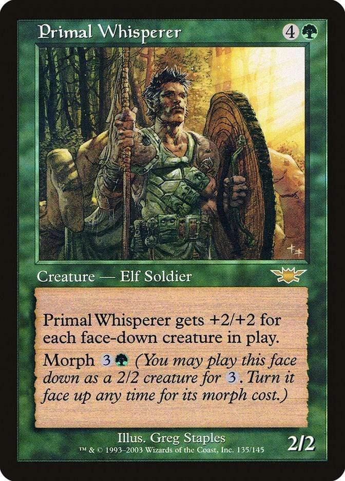 Magic: The Gathering MTG Single Primal Whisperer [Legions]