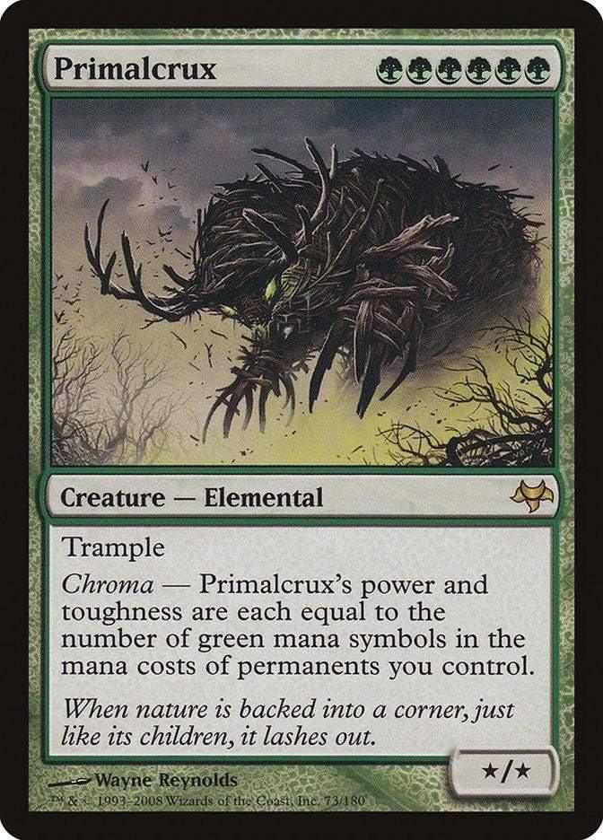 Magic: The Gathering MTG Single Primalcrux [Eventide]