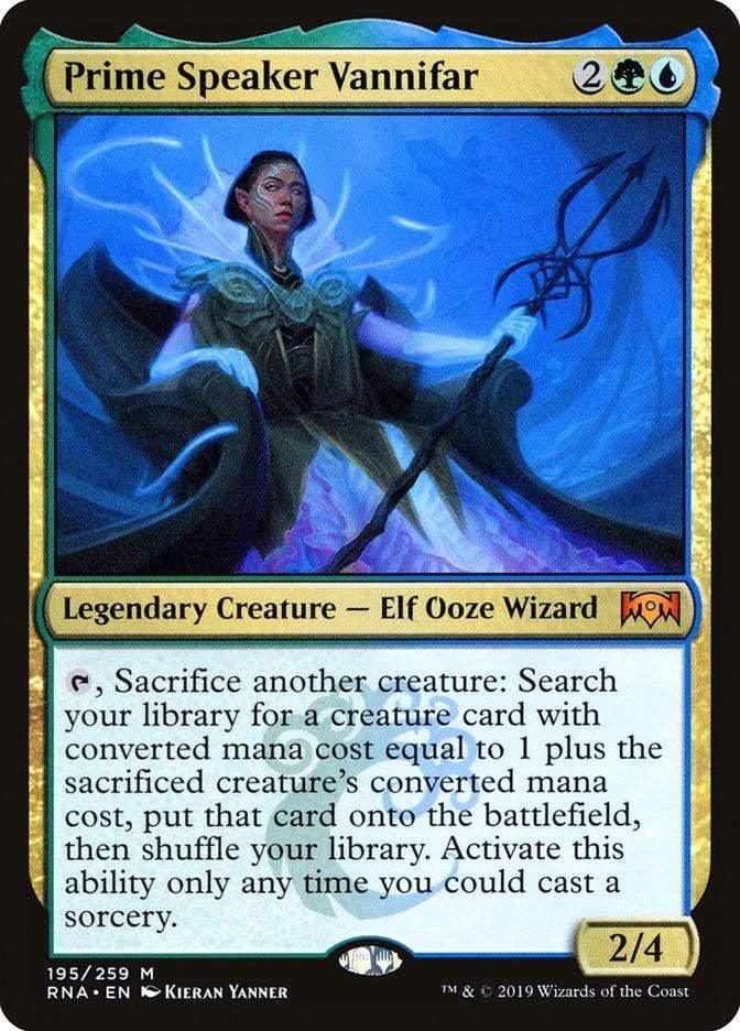 Magic: The Gathering MTG Single Prime Speaker Vannifar [Ravnica Allegiance]