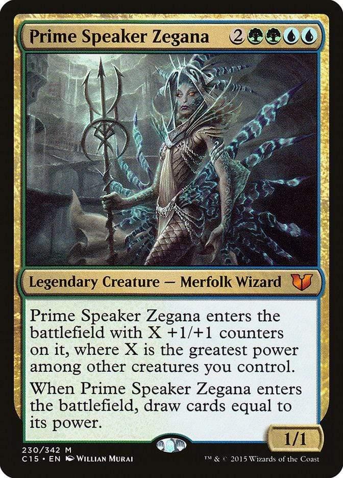 Magic: The Gathering MTG Single Prime Speaker Zegana [Commander 2015]