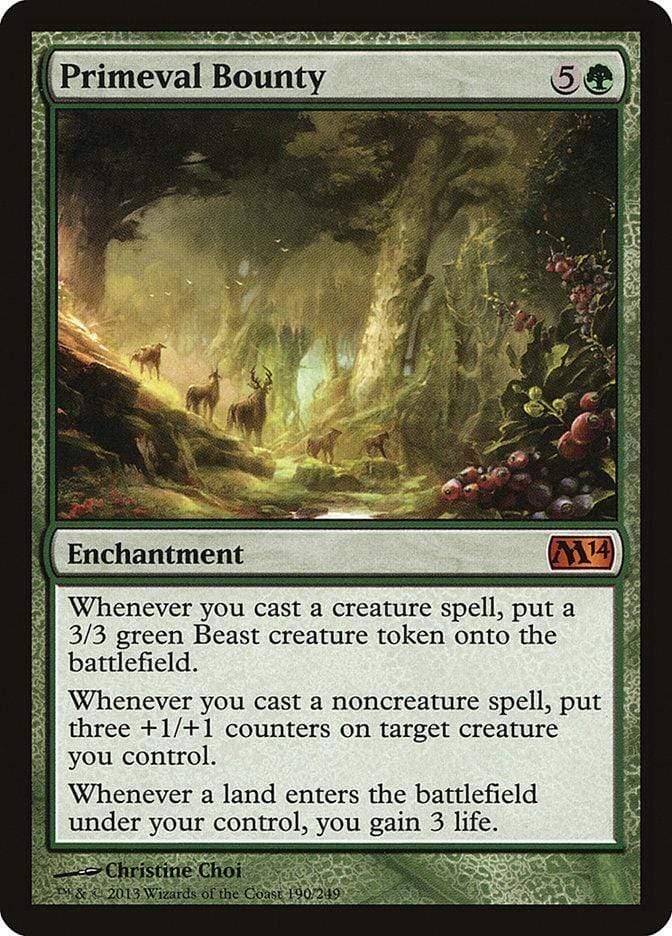 Magic: The Gathering MTG Single Primeval Bounty [Magic 2014]
