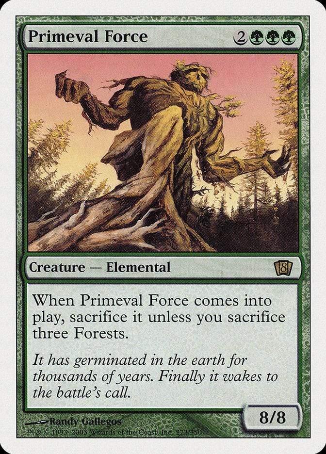 Magic: The Gathering MTG Single Primeval Force [Eighth Edition]