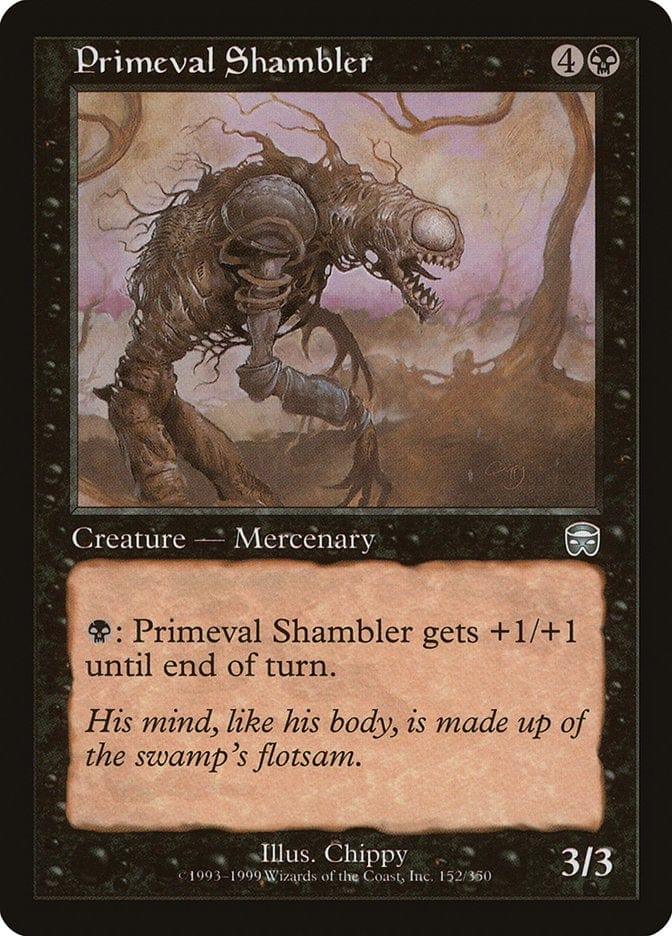 Magic: The Gathering MTG Single Primeval Shambler [Mercadian Masques]