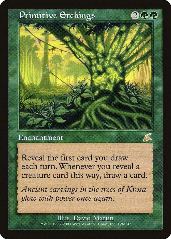 Magic: The Gathering MTG Single Primitive Etchings [Scourge]