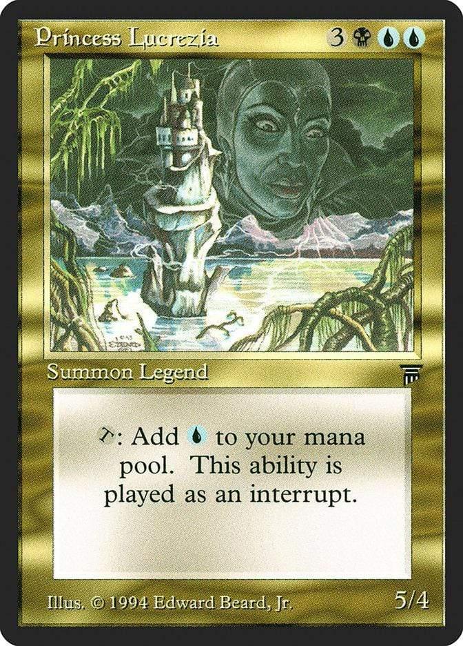 Magic: The Gathering MTG Single Princess Lucrezia [Legends]
