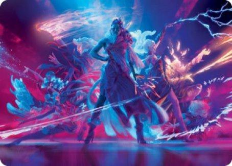 Magic: The Gathering MTG Single Prismari Command Art Card [Strixhaven: School of Mages Art Series]