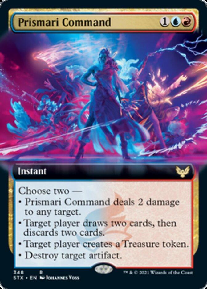 Magic: The Gathering MTG Single Prismari Command (Extended) [Strixhaven: School of Mages]