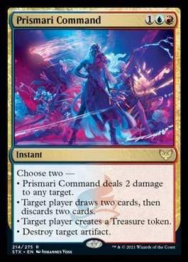 Magic: The Gathering MTG Single Prismari Command [Strixhaven: School of Mages]