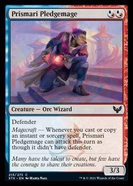 Magic: The Gathering MTG Single Prismari Pledgemage [Strixhaven: School of Mages]