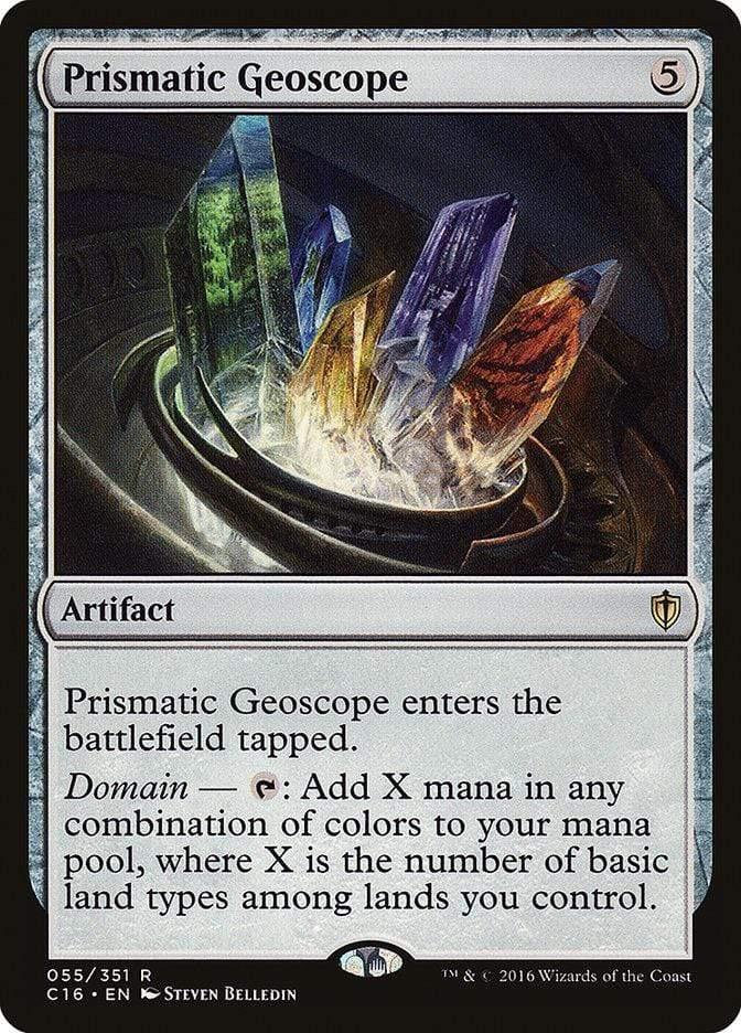 Magic: The Gathering MTG Single Prismatic Geoscope [Commander 2016]