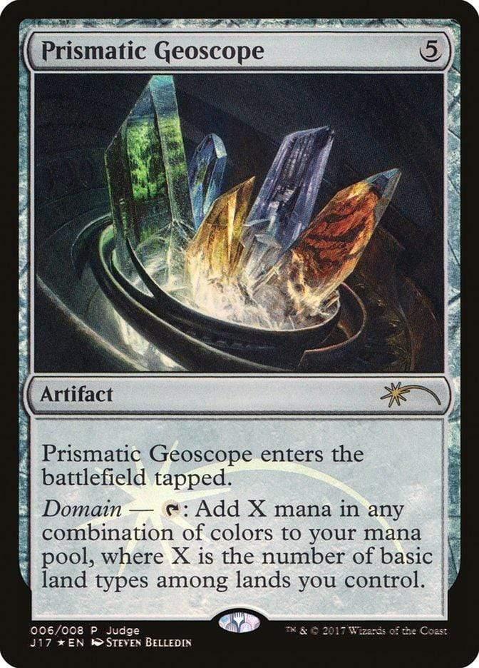 Magic: The Gathering MTG Single Prismatic Geoscope [Judge Gift Cards 2017]