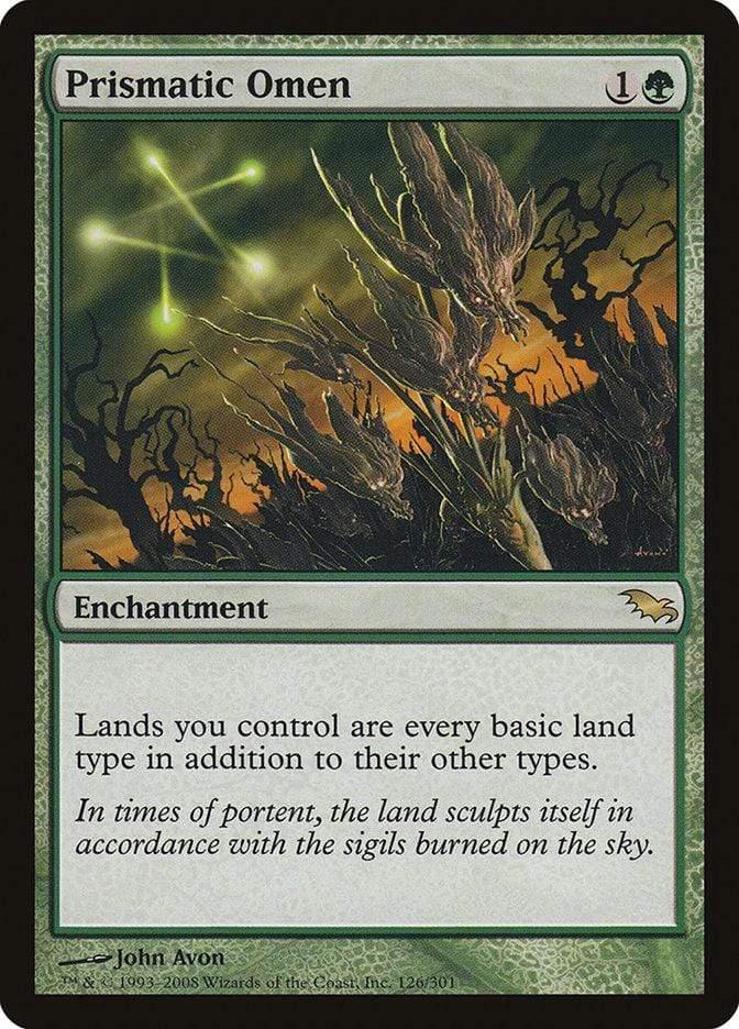 Magic: The Gathering MTG Single Prismatic Omen [Shadowmoor]