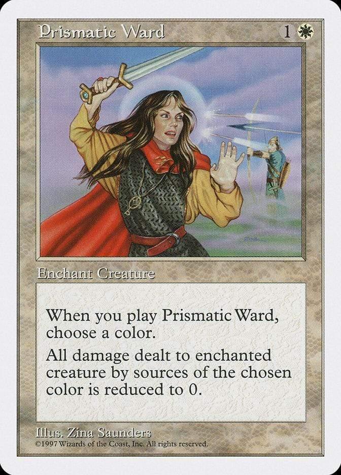 Magic: The Gathering MTG Single Prismatic Ward [Fifth Edition]