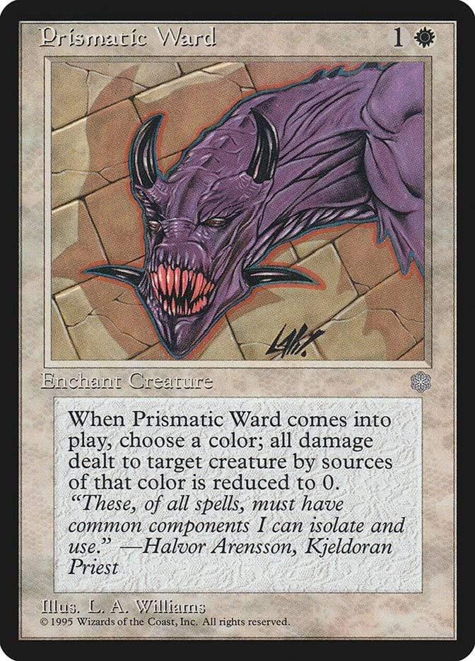 Magic: The Gathering MTG Single Prismatic Ward [Ice Age]