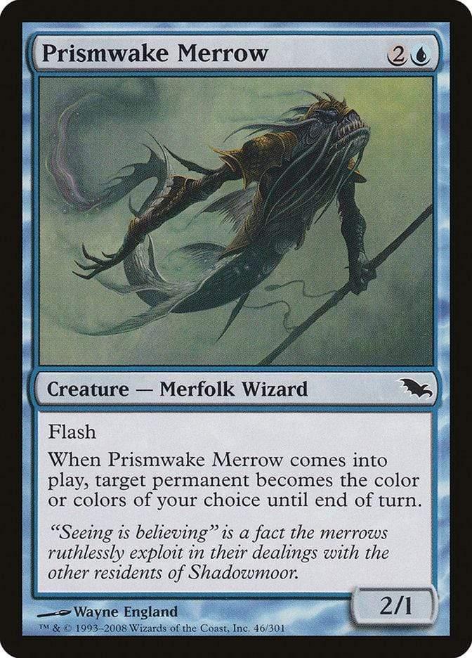 Magic: The Gathering MTG Single Prismwake Merrow [Shadowmoor]