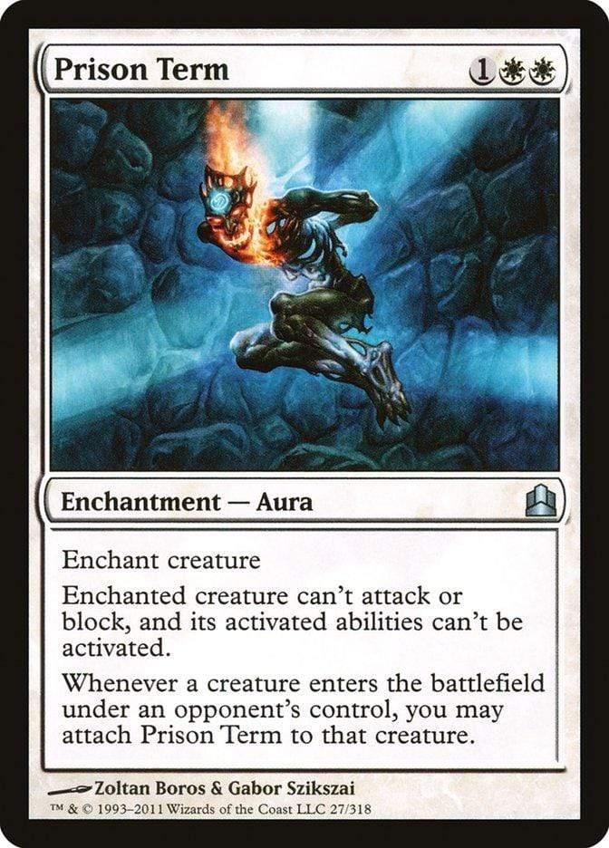 Magic: The Gathering MTG Single Prison Term [Commander 2011]