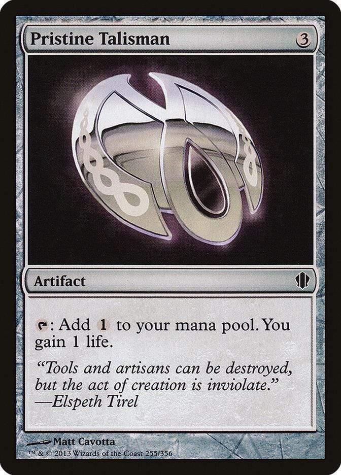 Magic: The Gathering MTG Single Pristine Talisman [Commander 2013]