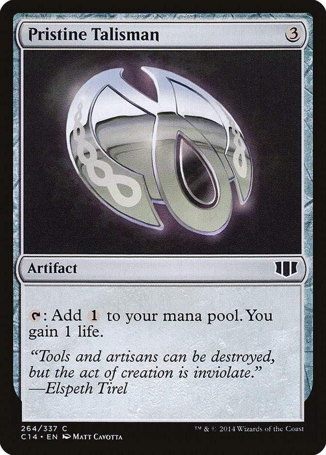 Magic: The Gathering MTG Single Pristine Talisman [Commander 2014]
