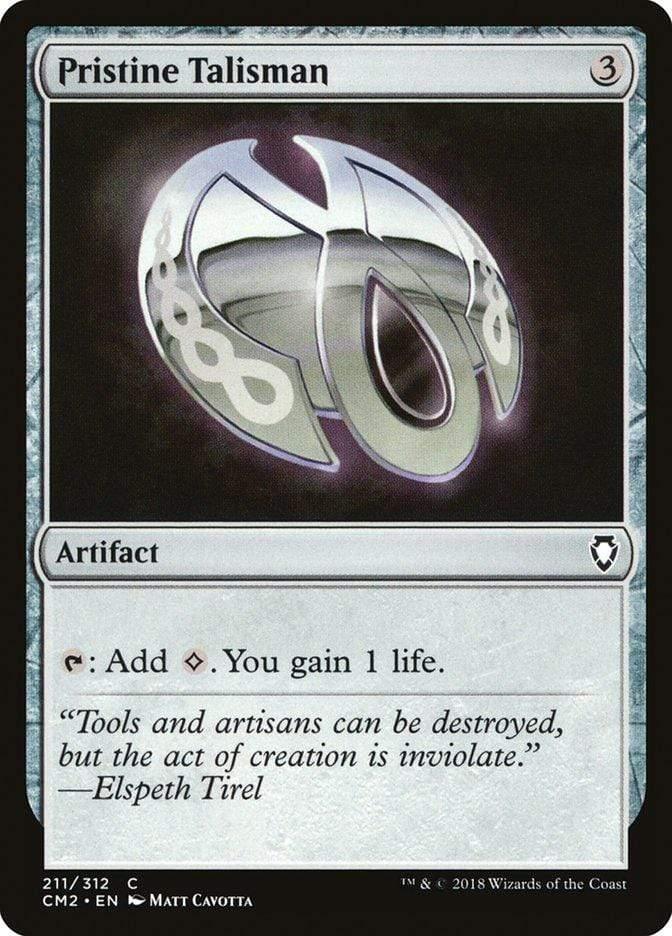 Magic: The Gathering MTG Single Pristine Talisman [Commander Anthology Volume II]