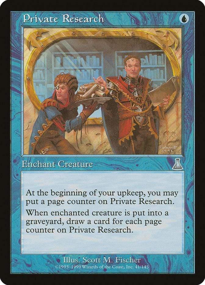 Magic: The Gathering MTG Single Private Research [Urza's Destiny]