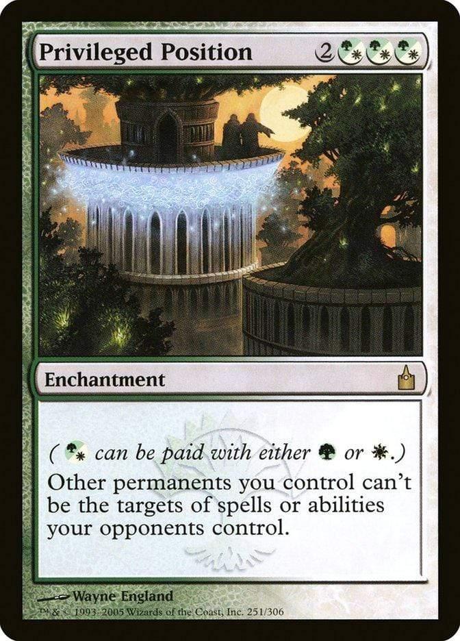 Magic: The Gathering MTG Single Privileged Position [Ravnica: City of Guilds]