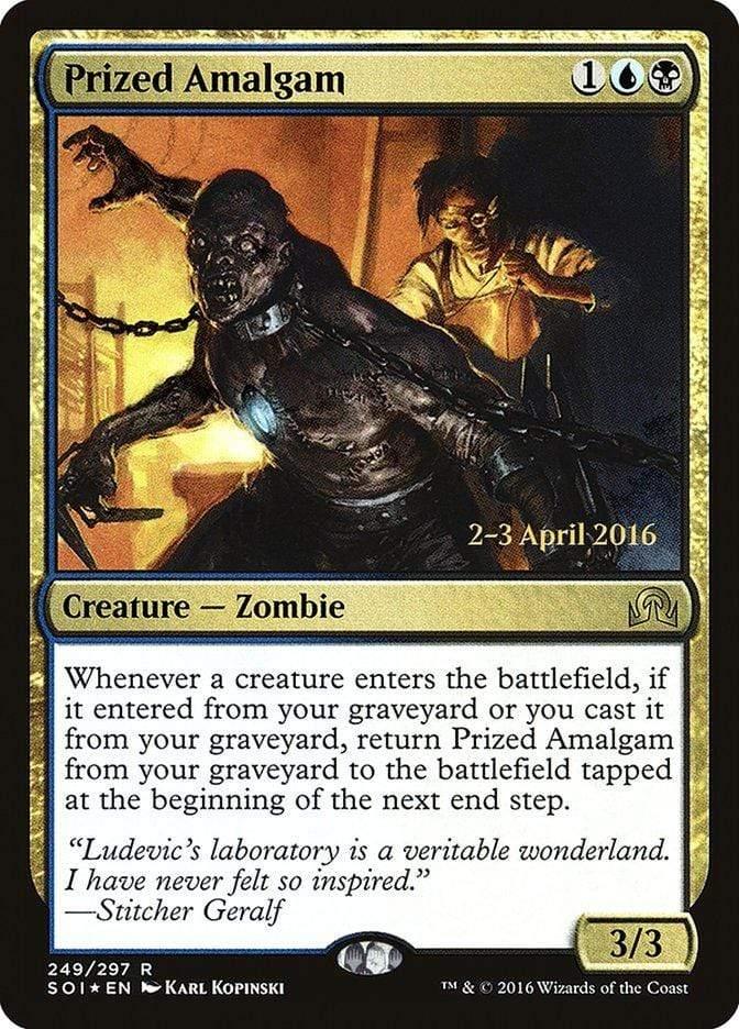 Magic: The Gathering MTG Single Prized Amalgam [Shadows over Innistrad Prerelease Promos]