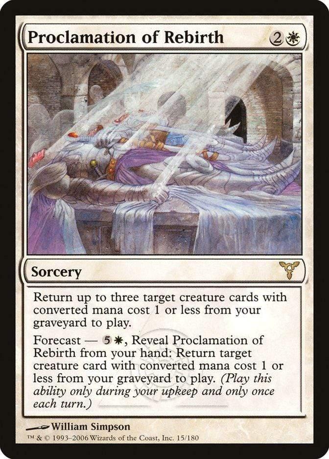 Magic: The Gathering MTG Single Proclamation of Rebirth [Dissension]