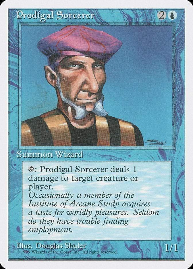 Magic: The Gathering MTG Single Prodigal Sorcerer [Fourth Edition]