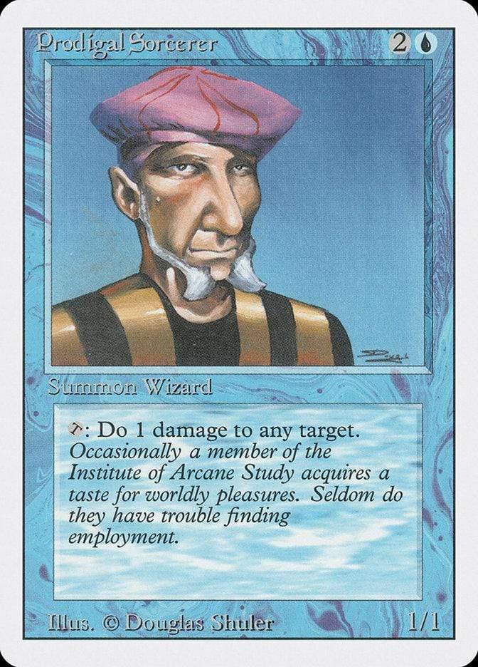 Magic: The Gathering MTG Single Prodigal Sorcerer [Revised Edition]