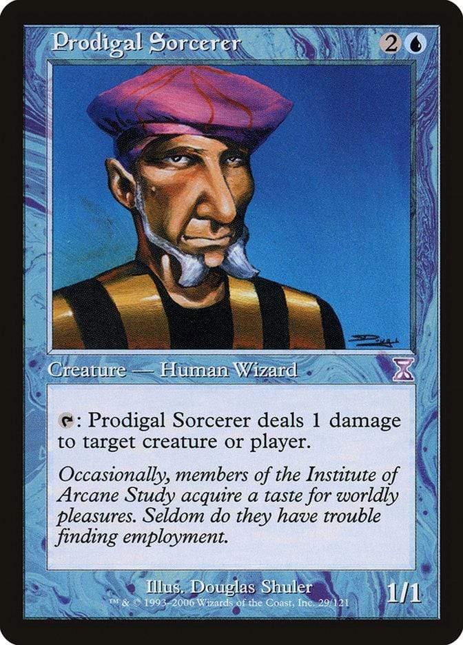Magic: The Gathering MTG Single Prodigal Sorcerer [Time Spiral Timeshifted]