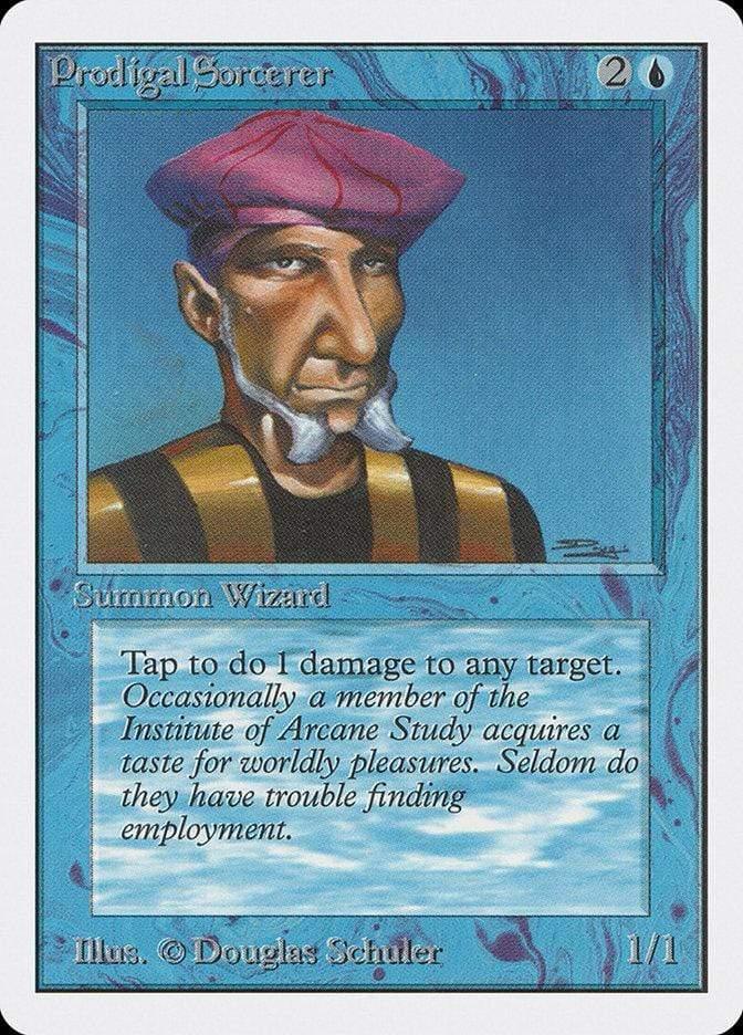 Magic: The Gathering MTG Single Prodigal Sorcerer [Unlimited Edition]