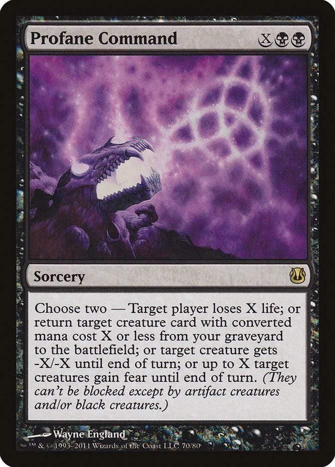 Magic: The Gathering MTG Single Profane Command [Duel Decks: Ajani vs. Nicol Bolas]