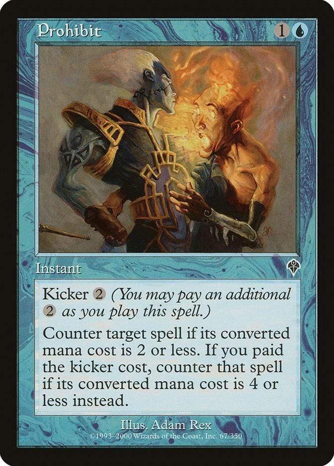 Magic: The Gathering MTG Single Prohibit [Invasion]